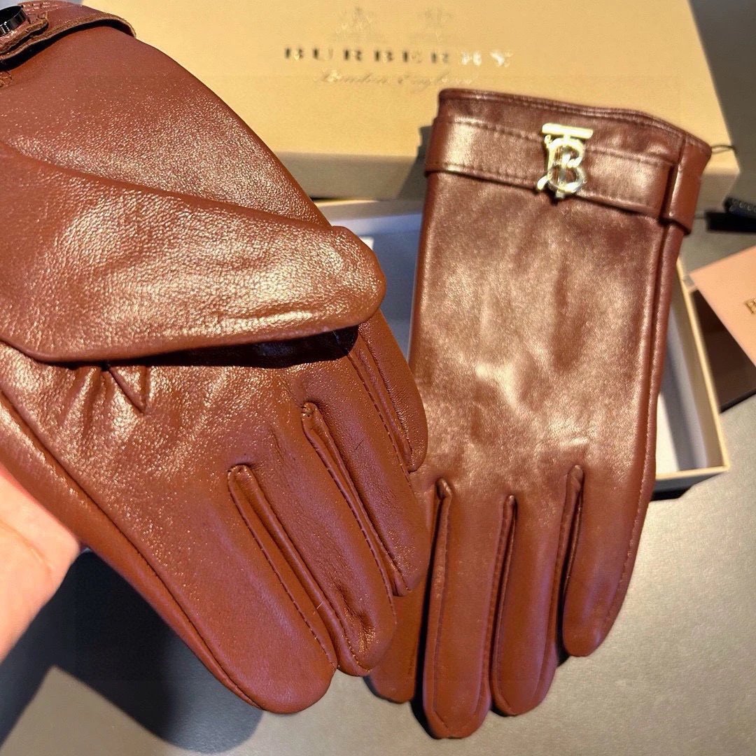 Burberry Lambskin Thermal Gloves Ver.F — Photo 6