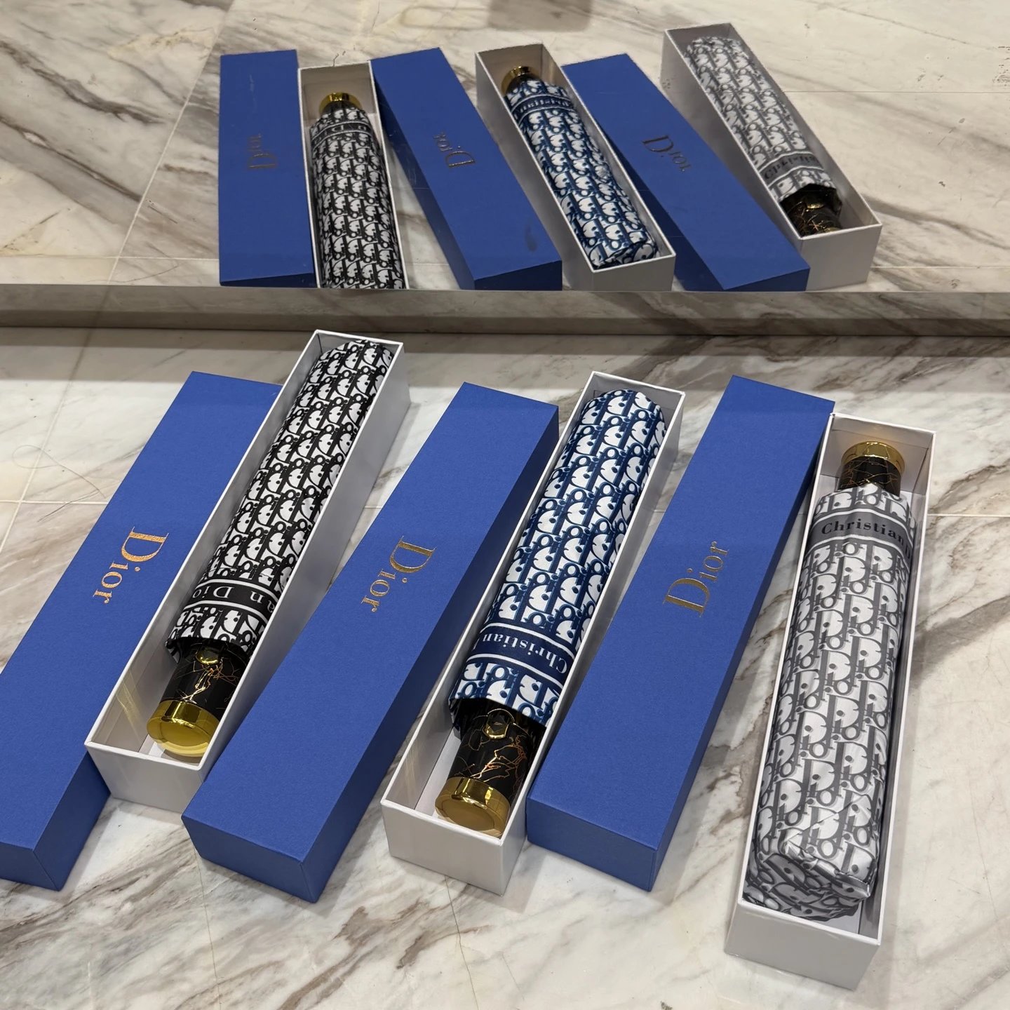 Dior UV Protection Folding Umbrella Ver.F — Zdjęcie 9