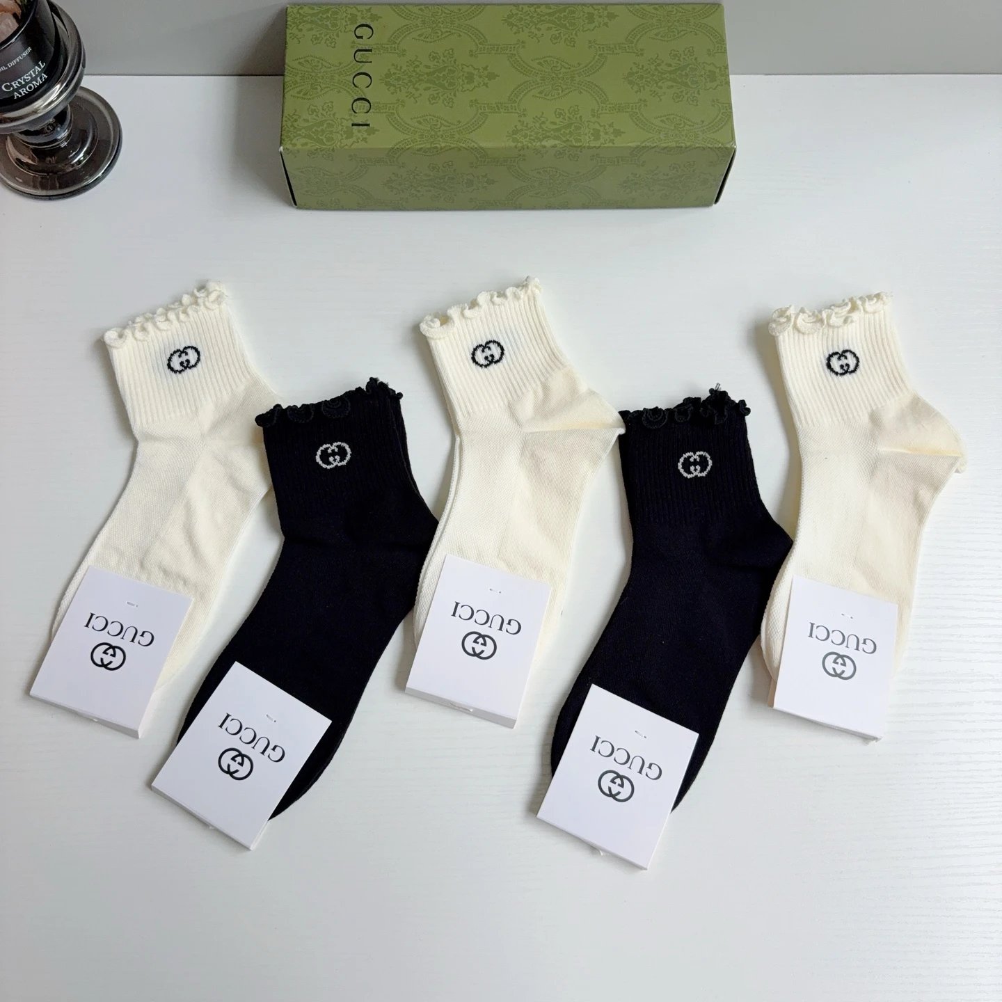 Gucci Crew Cotton Socks Ver.C — photo 6