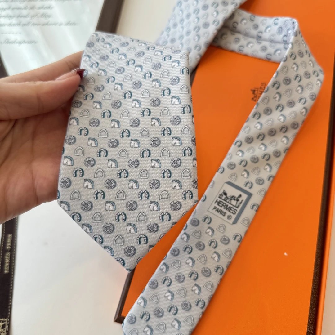 Hermes Silk Tie Ver.H — Photo 6
