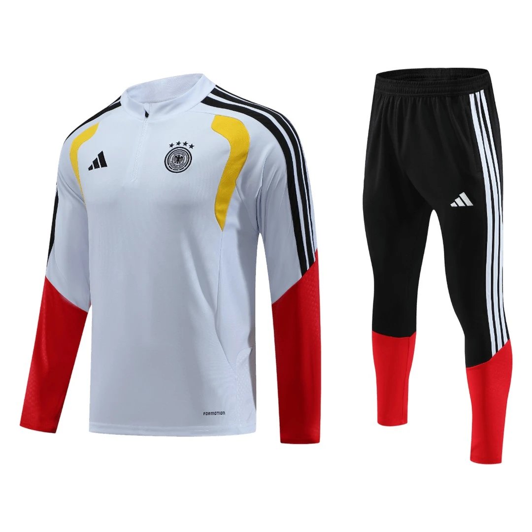 Germany 1 4 Zip Tracksuit 2026 White — photo 2