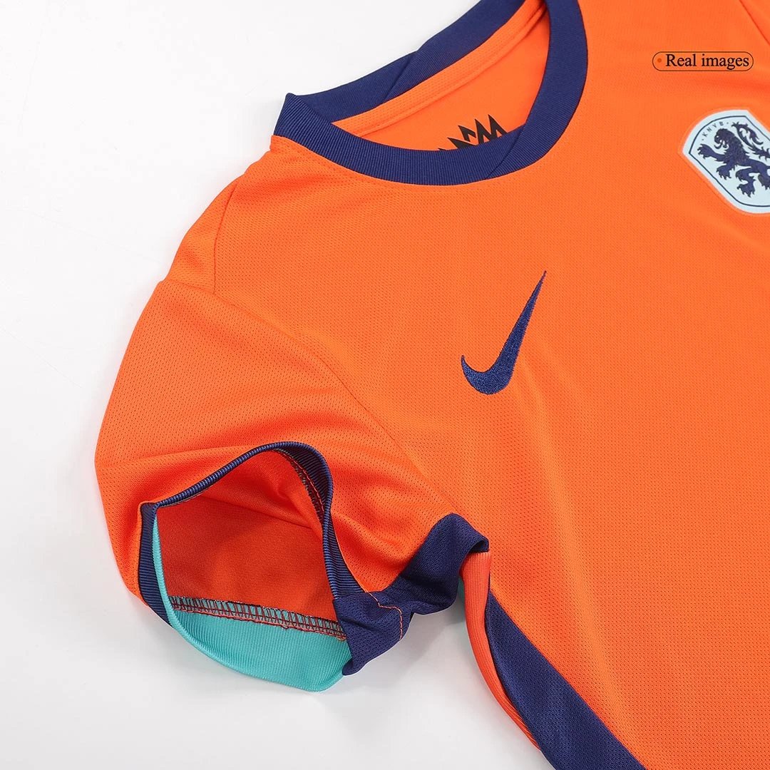 Netherlands 2024 Home Jersey - Kids — Zdjęcie 11