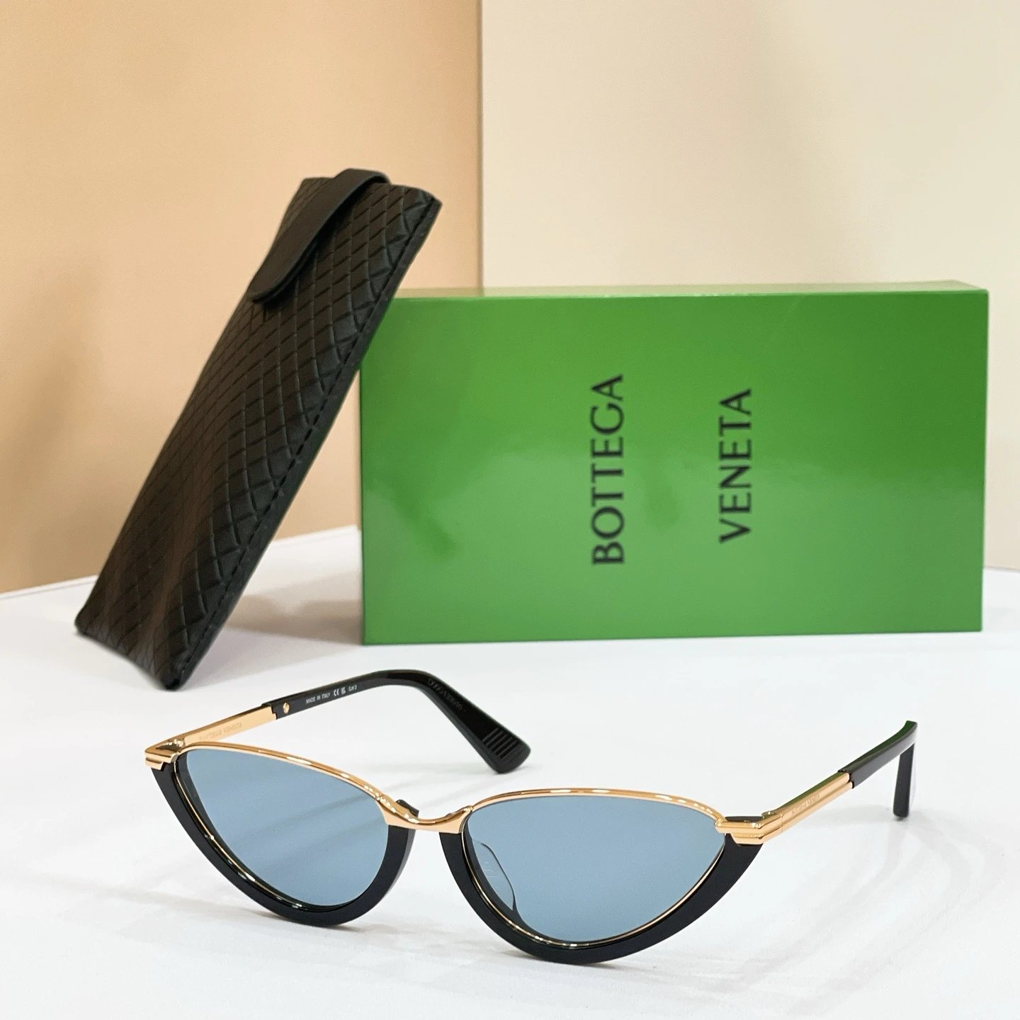 Bottega Veneta BV1346S Sunglasses 56-17-145 Ver.B — QC