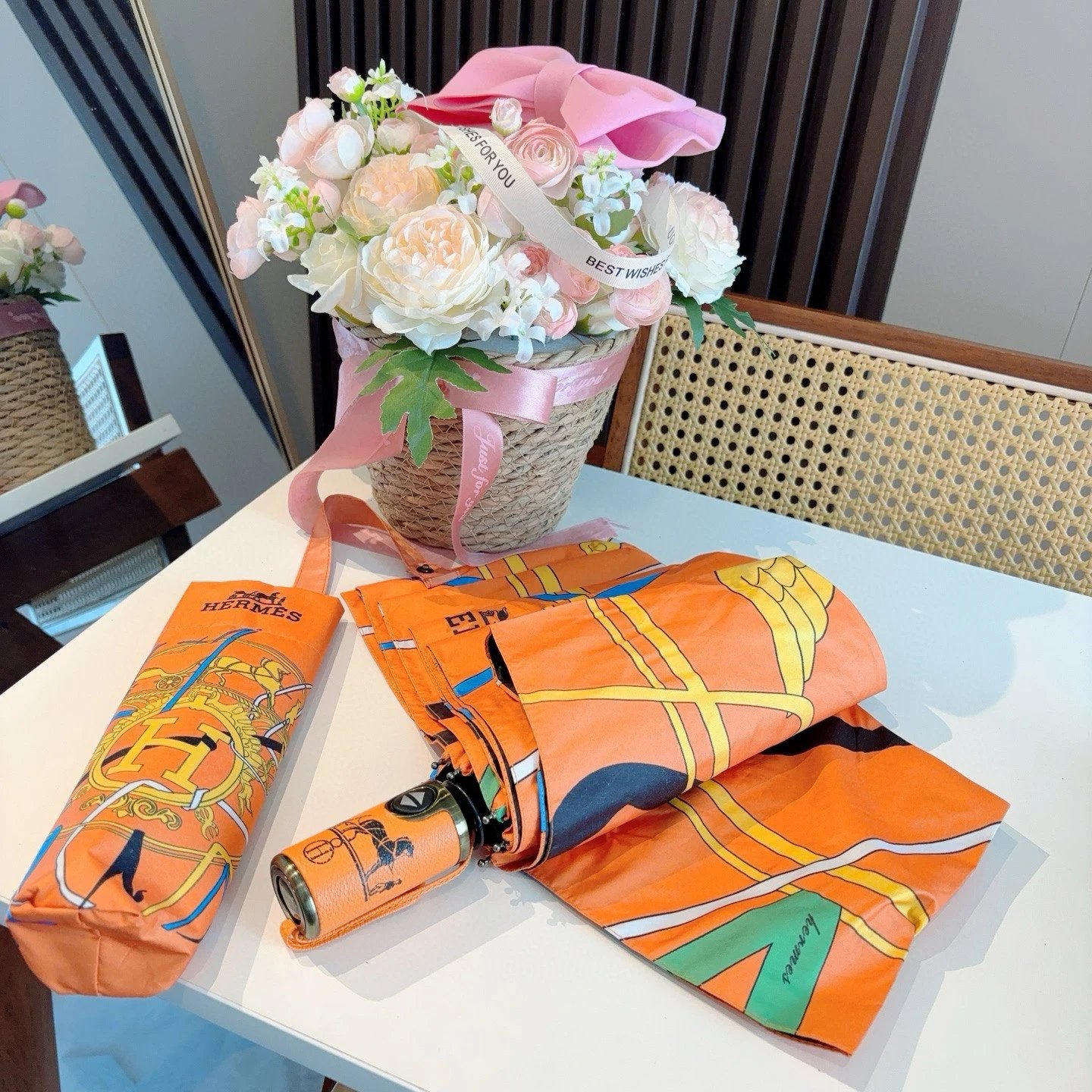 Hermes UV Protection Folding Umbrella Ver.H — Photo 6