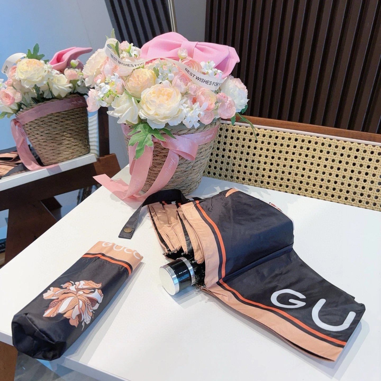 Gucci UV Protection Folding Umbrella Ver.H — Photo 6