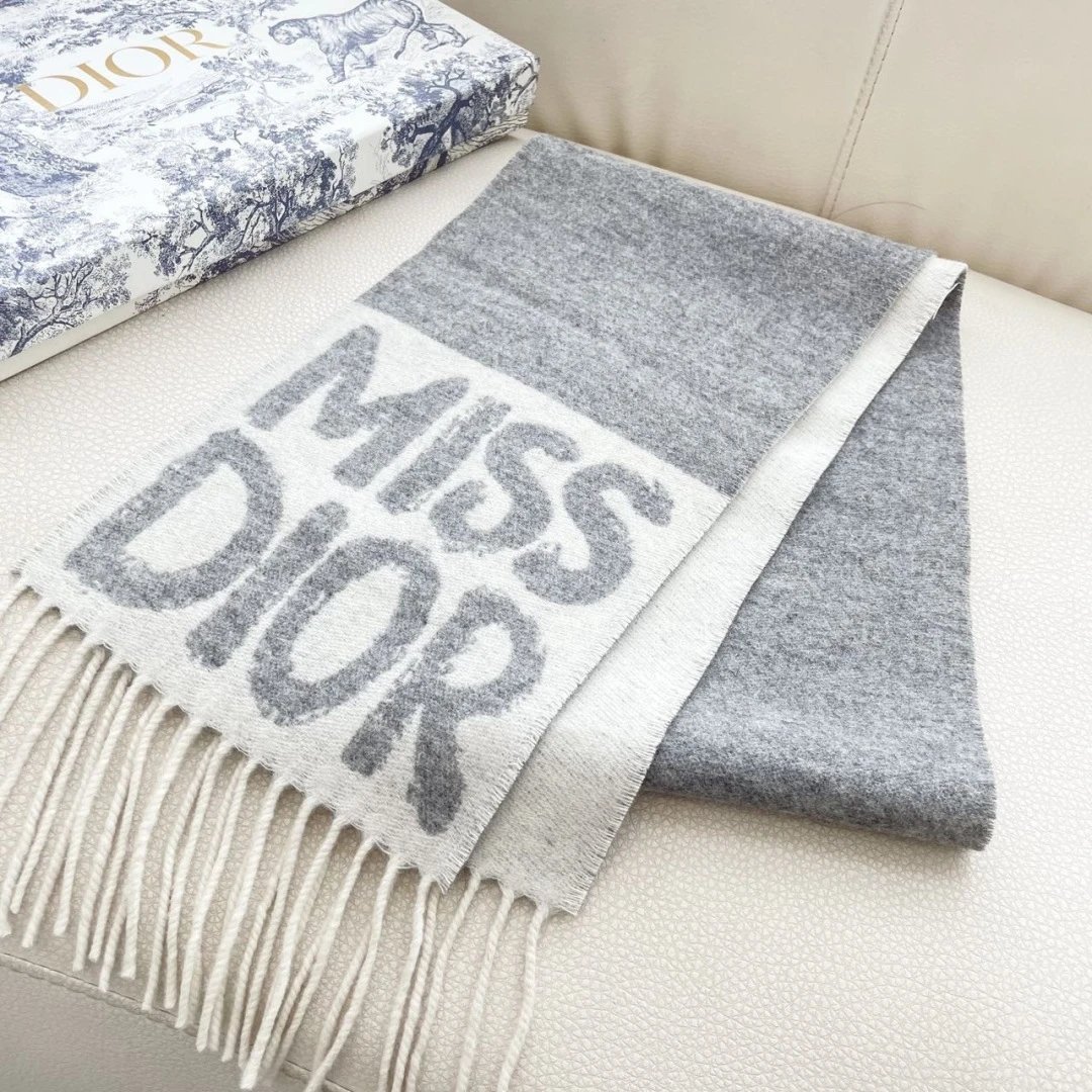 Dior Cashmere Scarf Ver.A — Photo 5