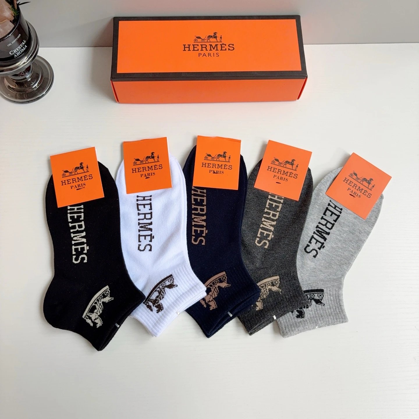 Hermes No-Show Socks Ver.A — photo 4