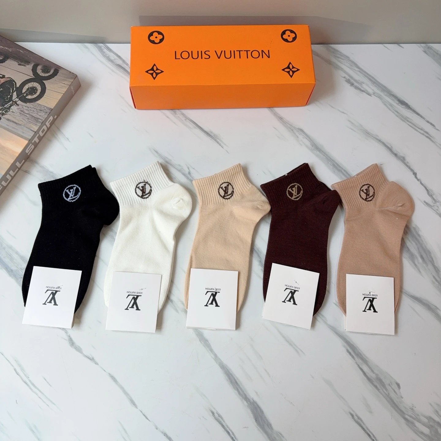Louis Vuitton Cotton Socks Ver.A — photo 2
