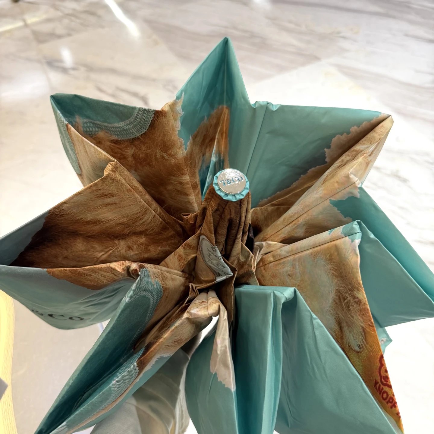 Tiffany UV Protection Folding Umbrella Ver.I — Photo 4