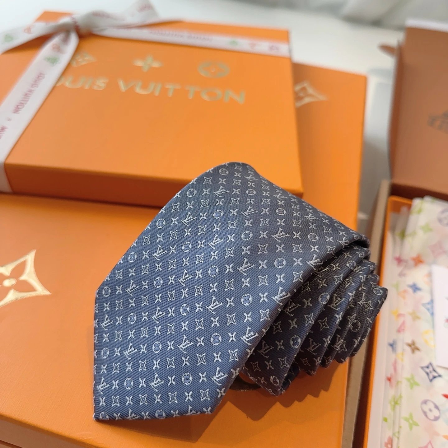 Louis Vuitton Silk Tie Ver.L — Photo 6