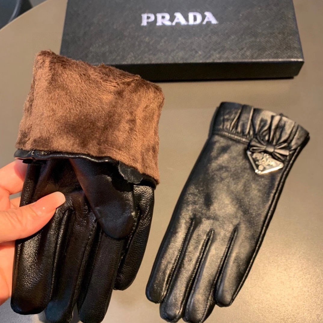 Prada Lambskin Cashmere Gloves Ver.B — Photo 9