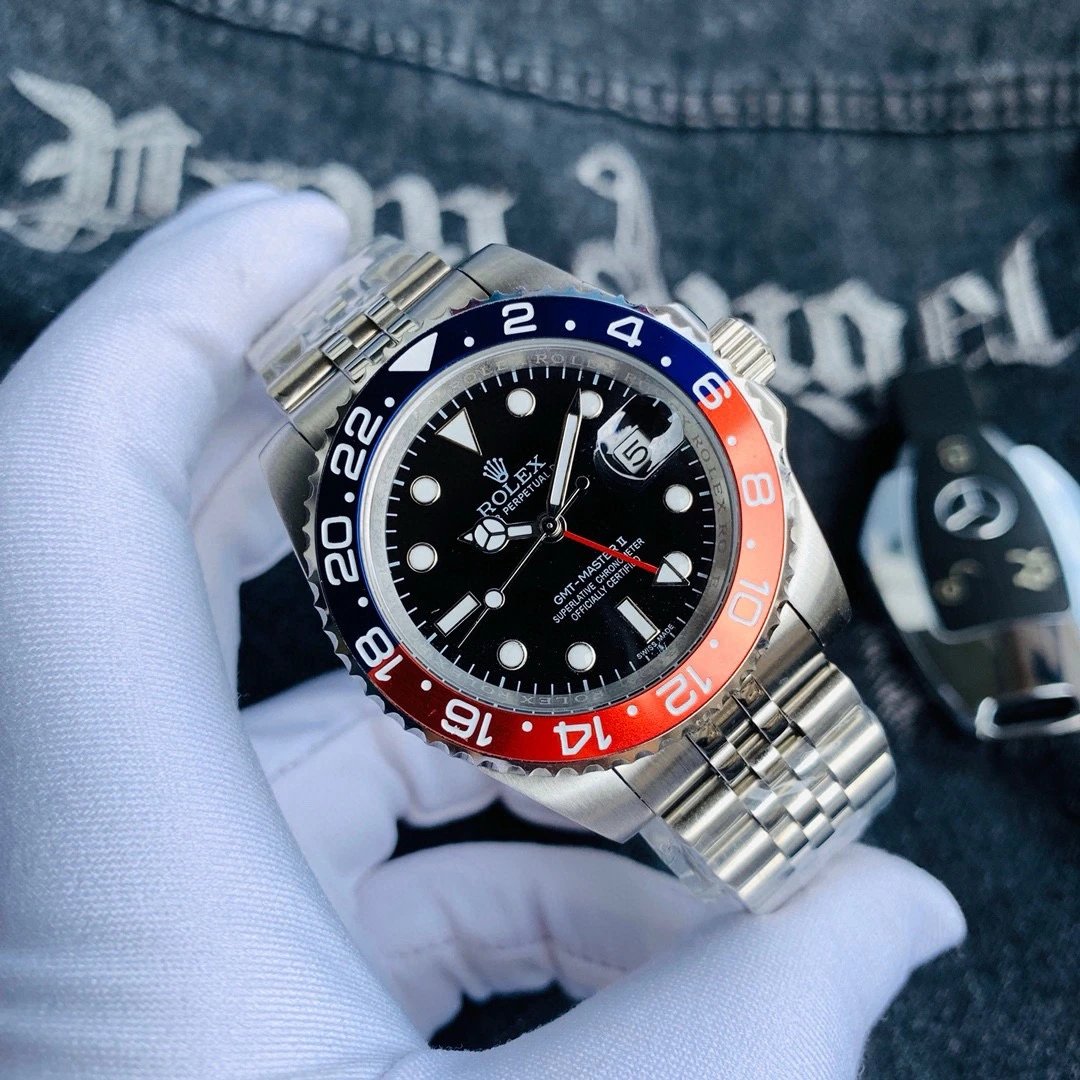 Rolex GMT-Master Blue Automatic Watch — photo 6