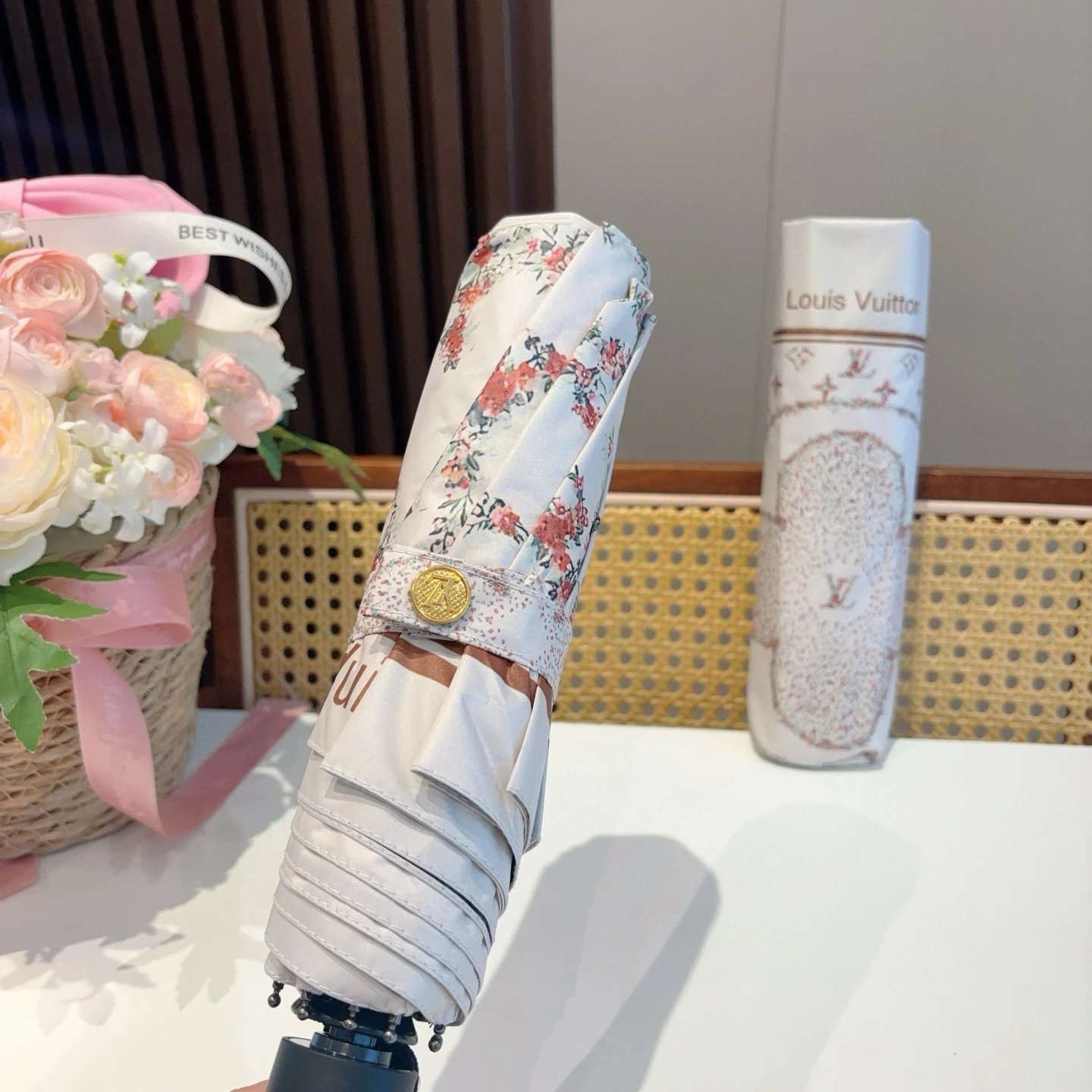 Louis Vuitton UV Protection Folding Umbrella Ver.E — Zdjęcie 3