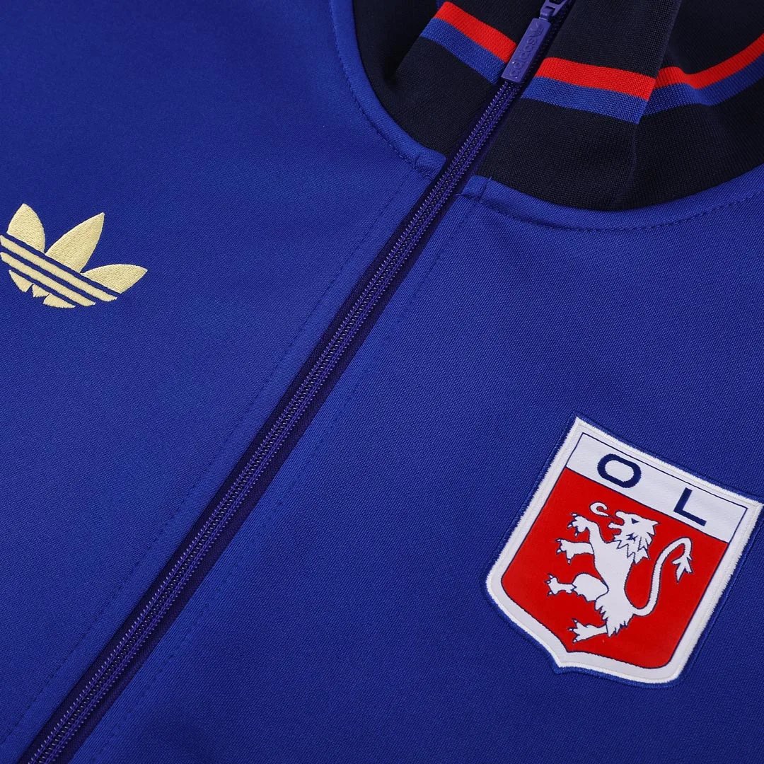 Olympique Lyonnais Jacket Tracksuit 2025 26 Blue — photo 6