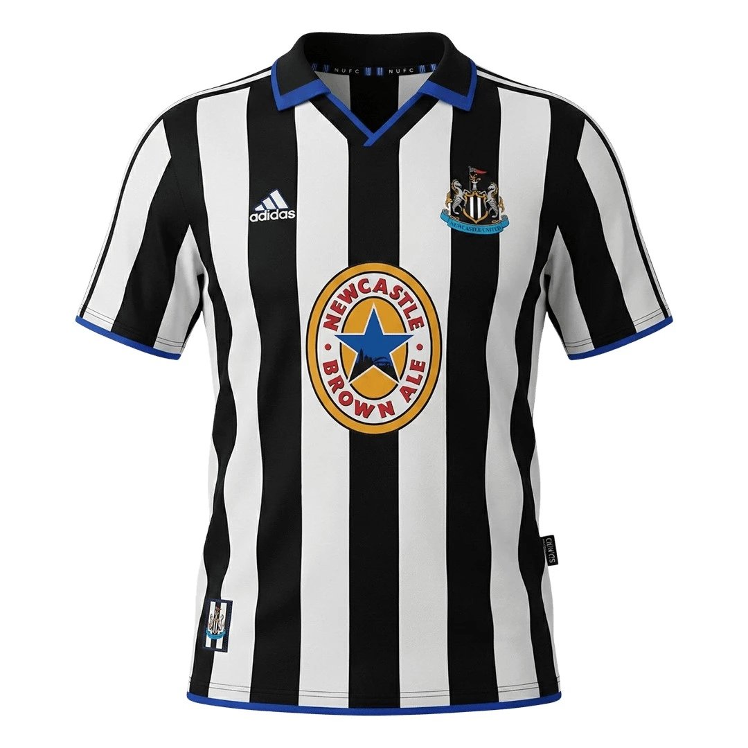 Newcastle 1999/00 United Retro Home Jersey — Photo 2