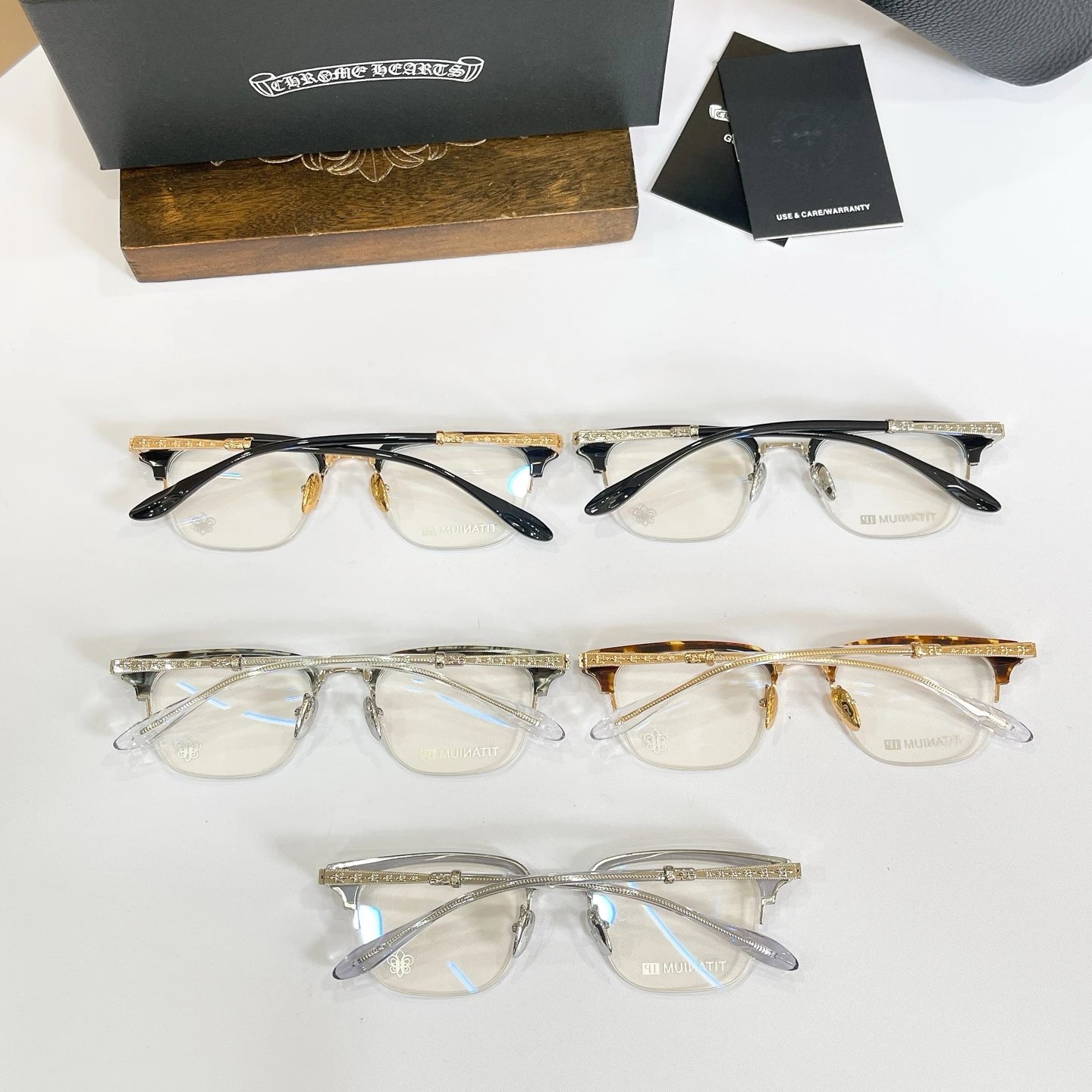 Chrome Hearts CH8356 Sunglasses 52-20-148 — photo 9