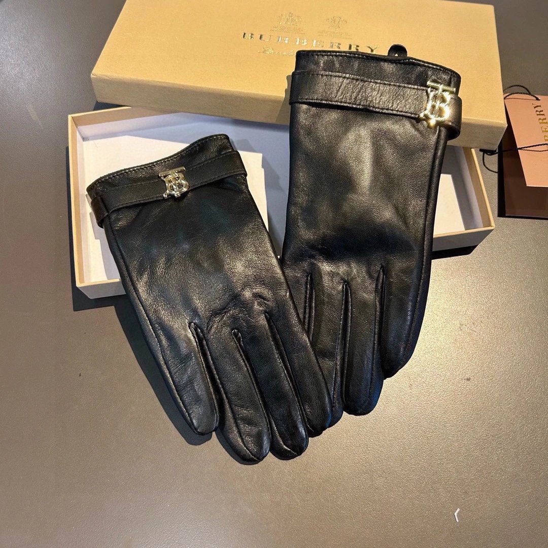 Burberry Lambskin Thermal Gloves Ver.E — Photo 6