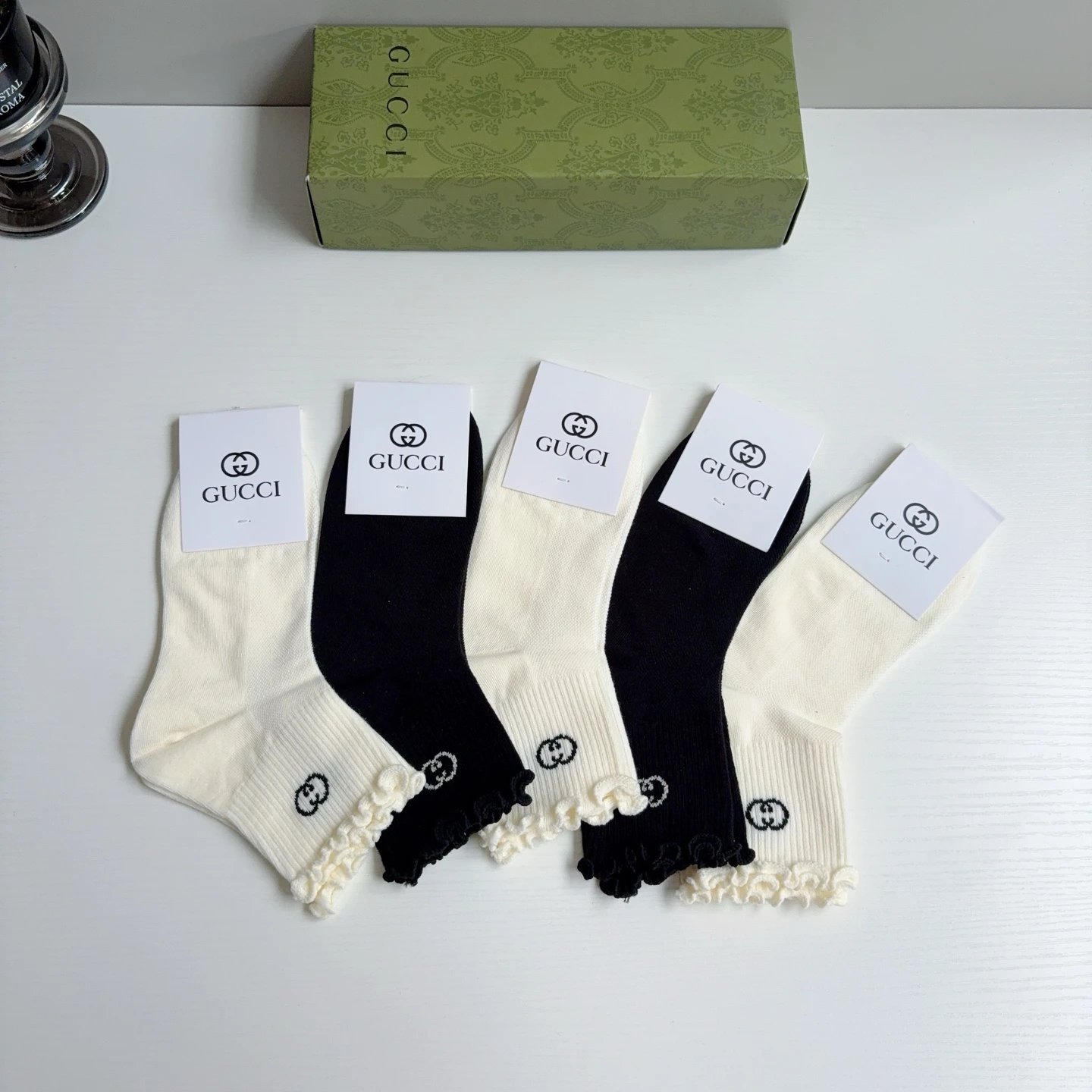 Gucci Crew Cotton Socks Ver.C — photo 4