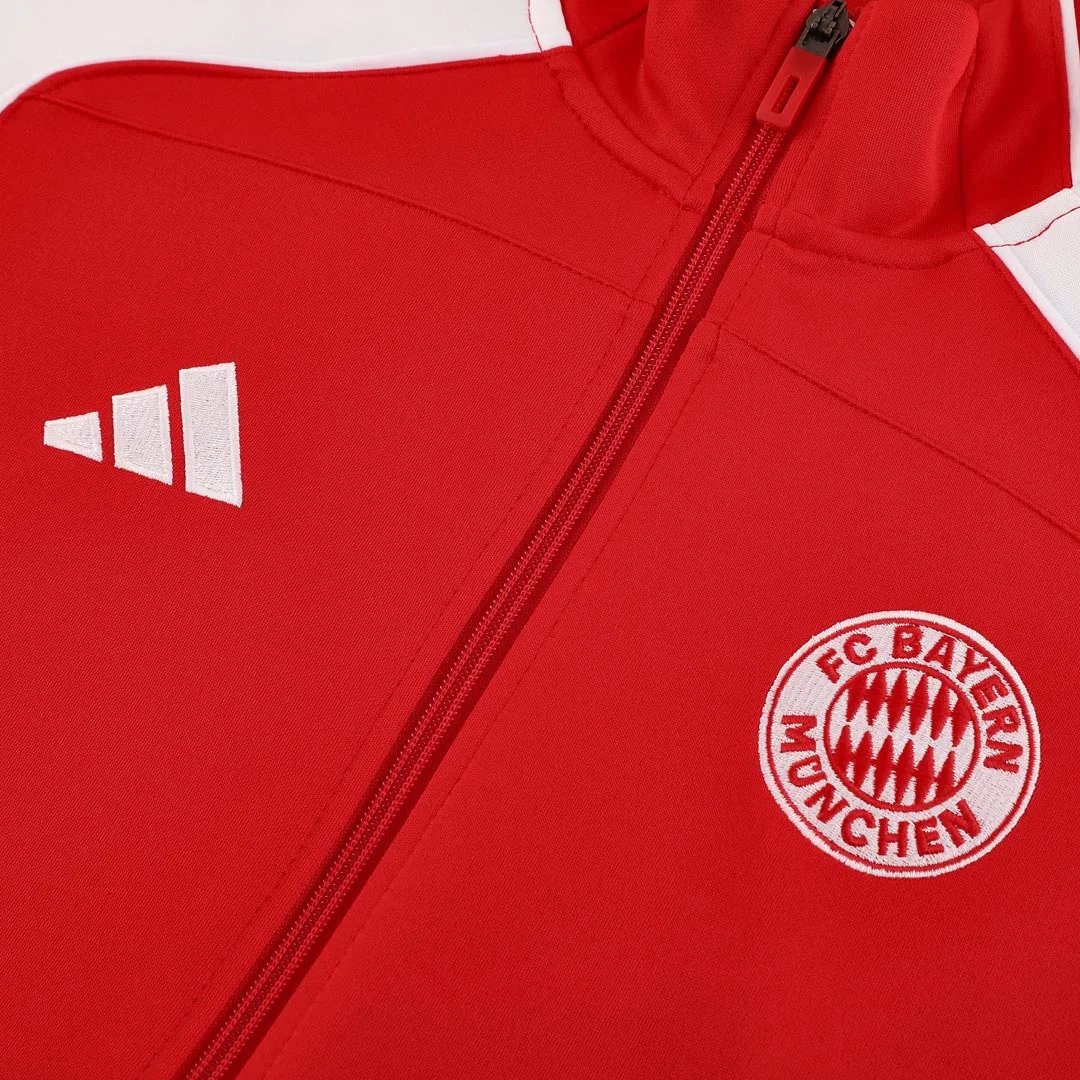 Bayern Munich Track Jacket 2025 26 Red — photo 6