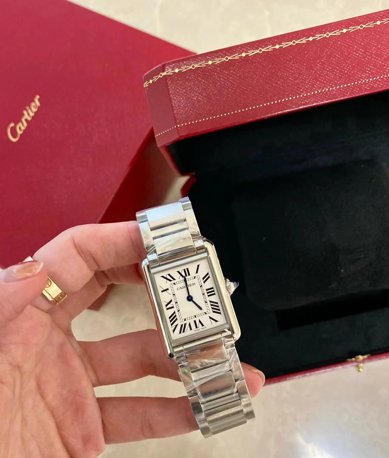 Cartier Tank Quartz Ladies Watch 25mm Ver.A — Zdjęcie 5