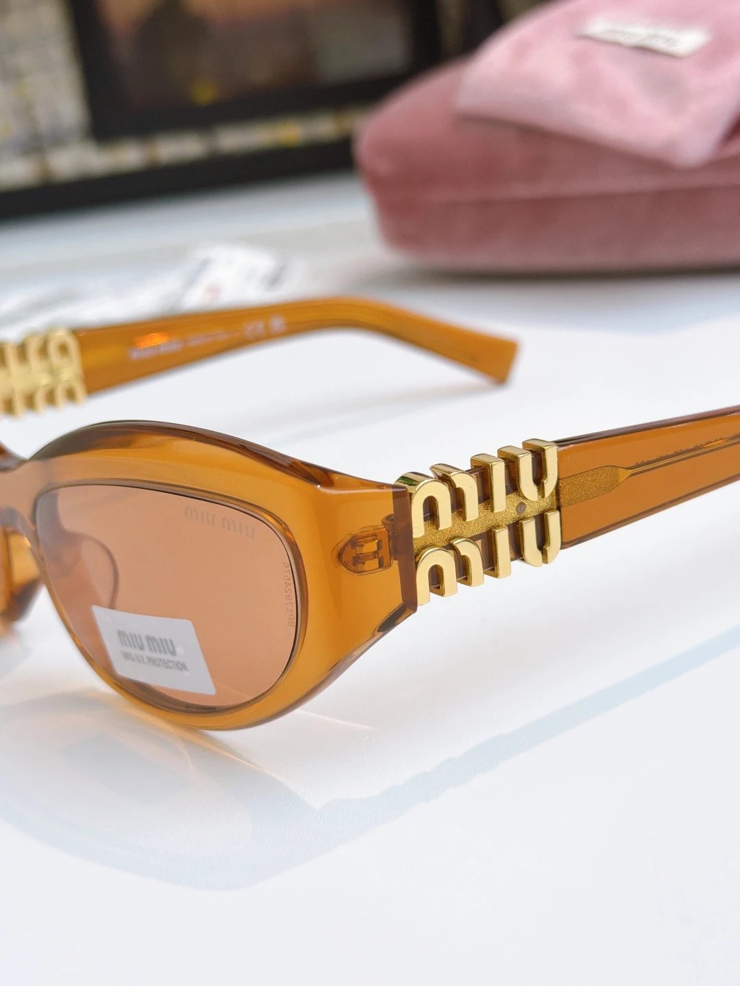 Miu Miu SMU14ZS Sunglasses 59-17-130 — QC
