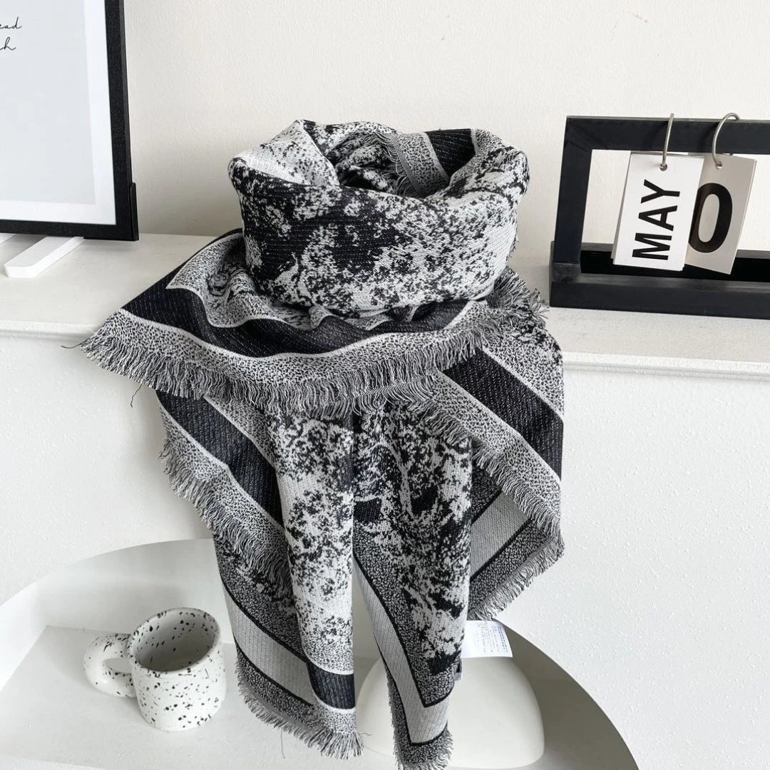 Dior Wool Silk Shawl Ver.B — QC