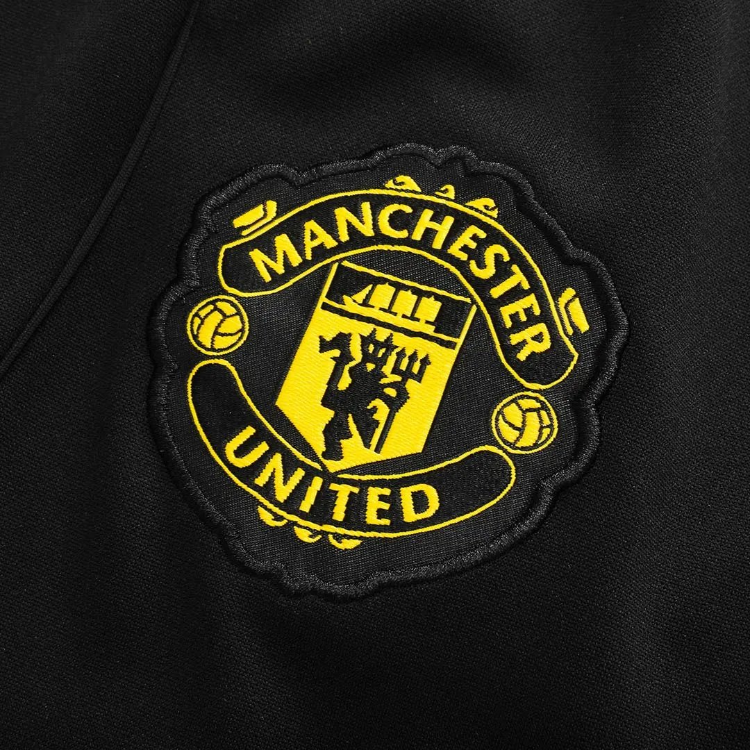Manchester United 2025 1 4 Zip Tracksuit 26 Black — Photo 19