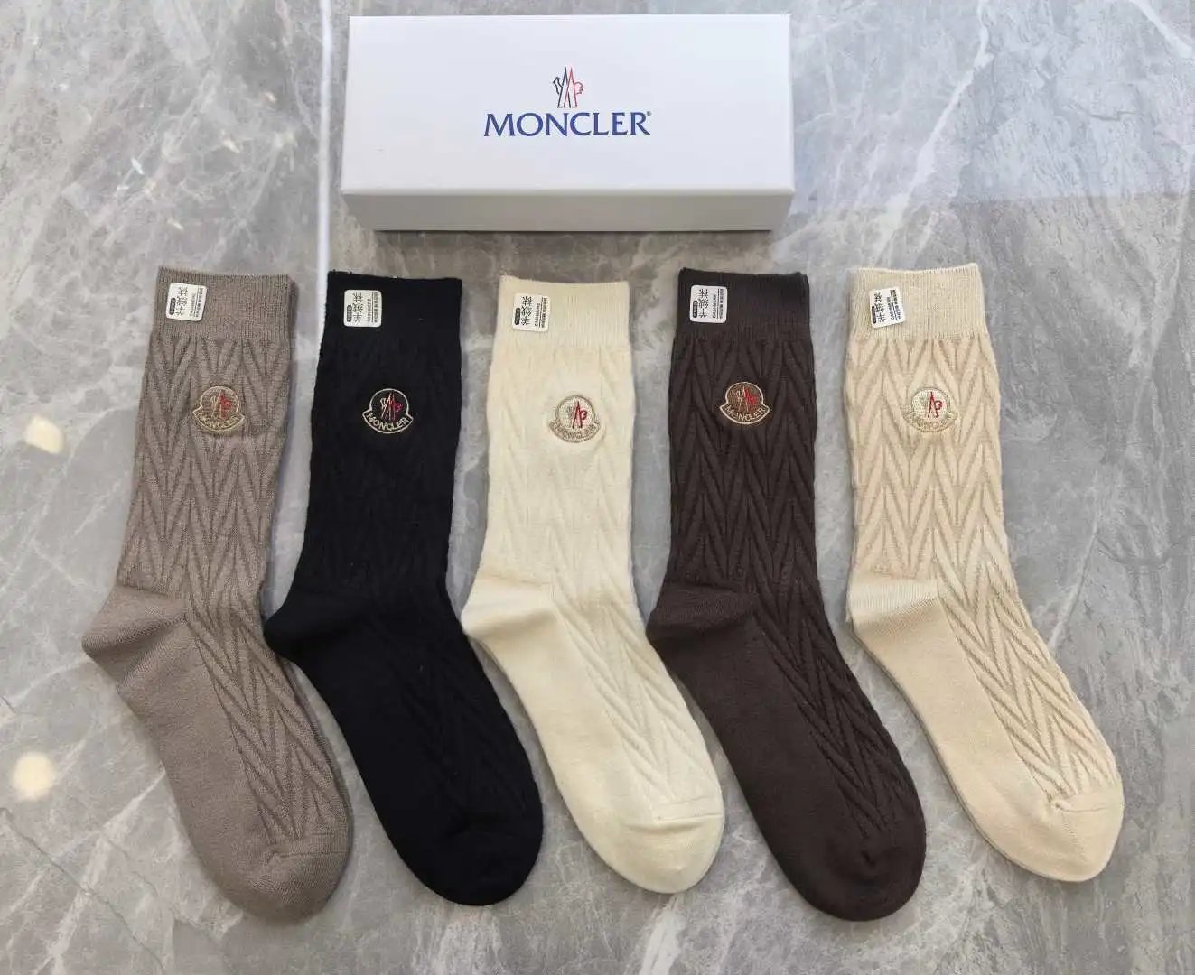Moncler Crew Socks Ver.B — QC