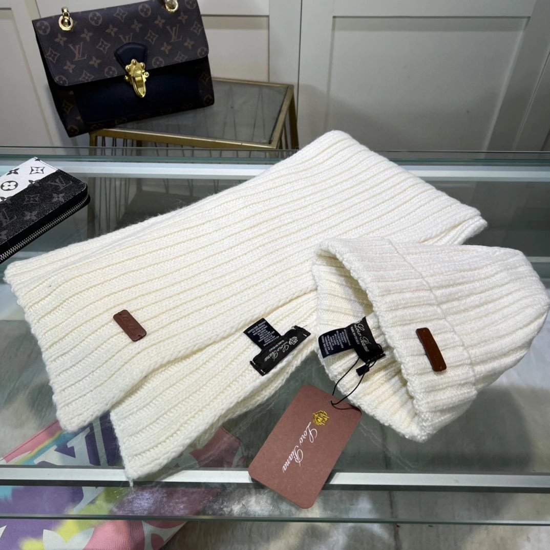 Loro Piana Scarf & Hat Set Ver.B — Photo 7
