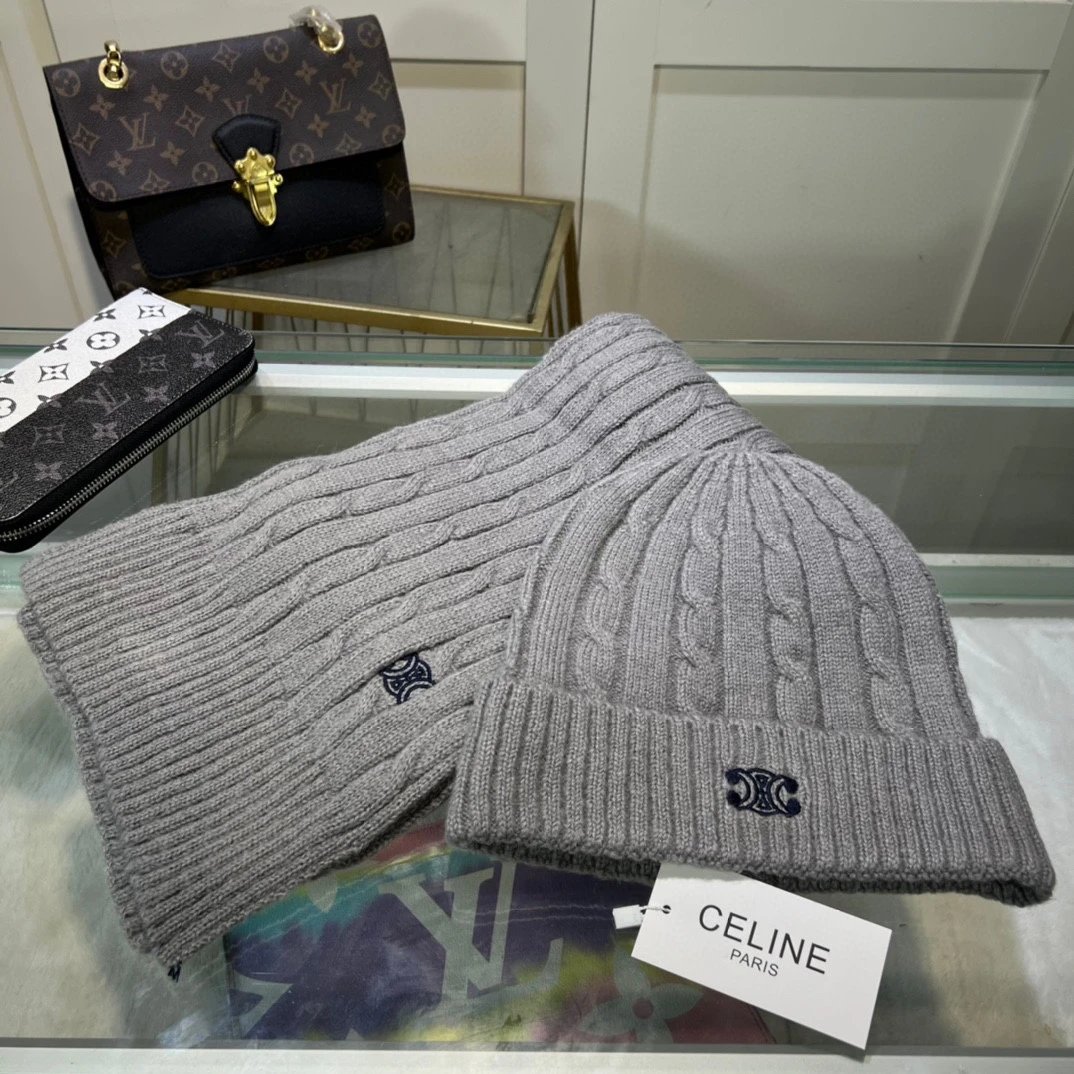Celine Scarf & Hat Set Ver.D — Photo 5