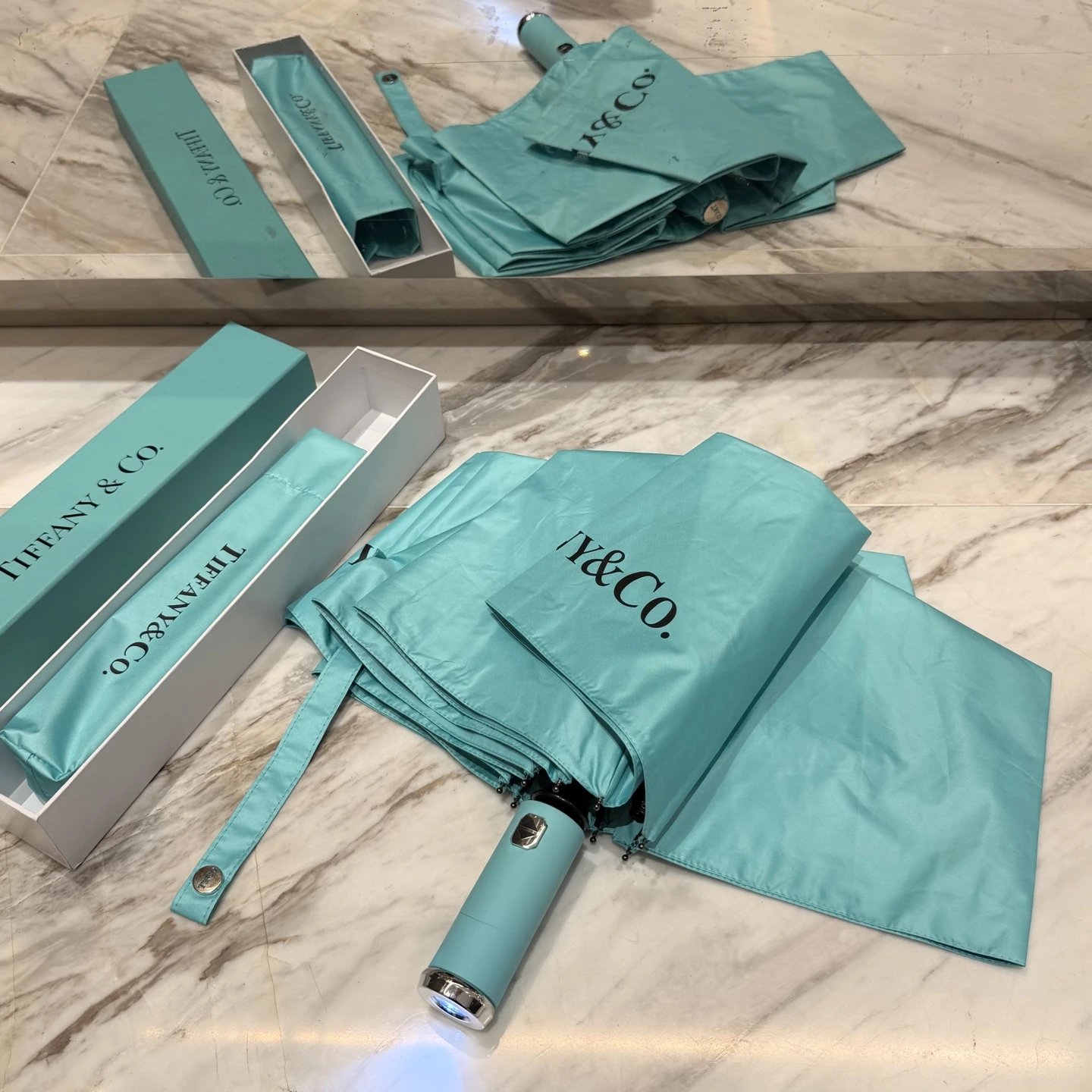 Tiffany UV Protection Folding Umbrella Ver.L — Zdjęcie 3
