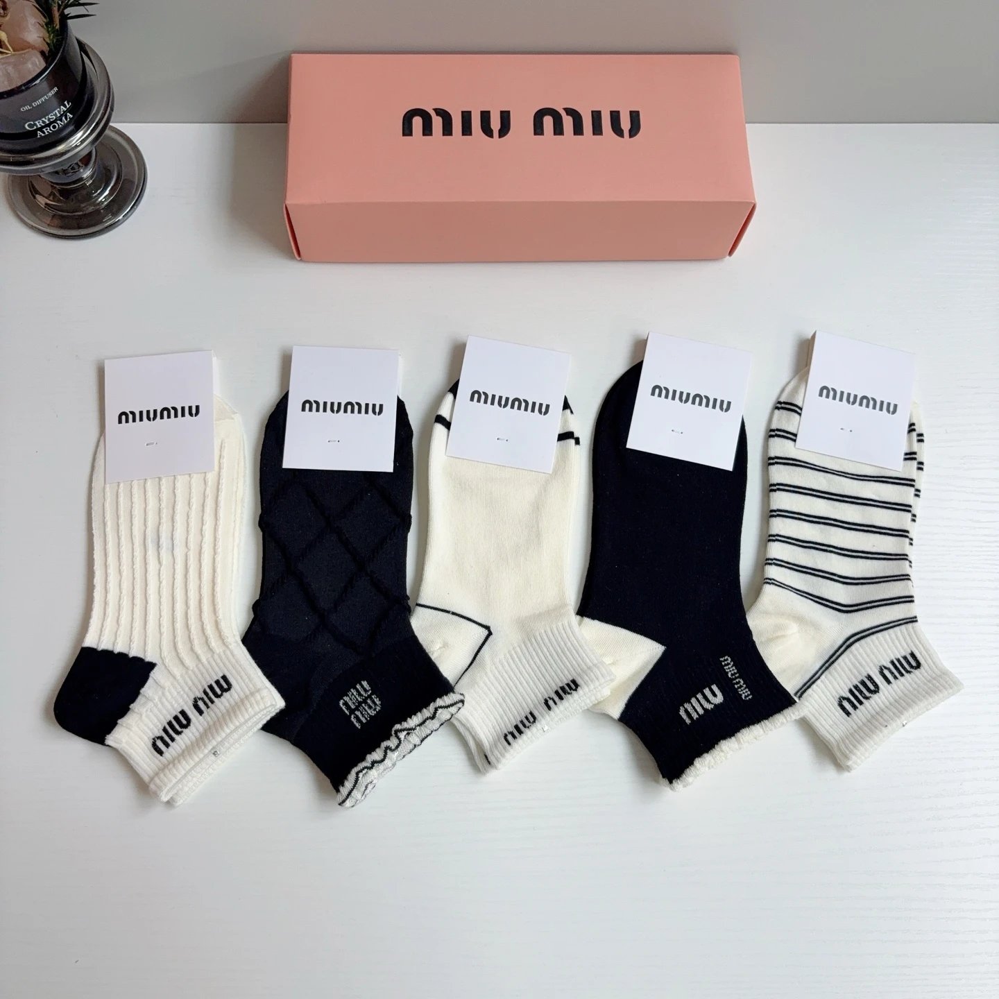 Miu Miu Cotton Socks Ver.B — photo 3