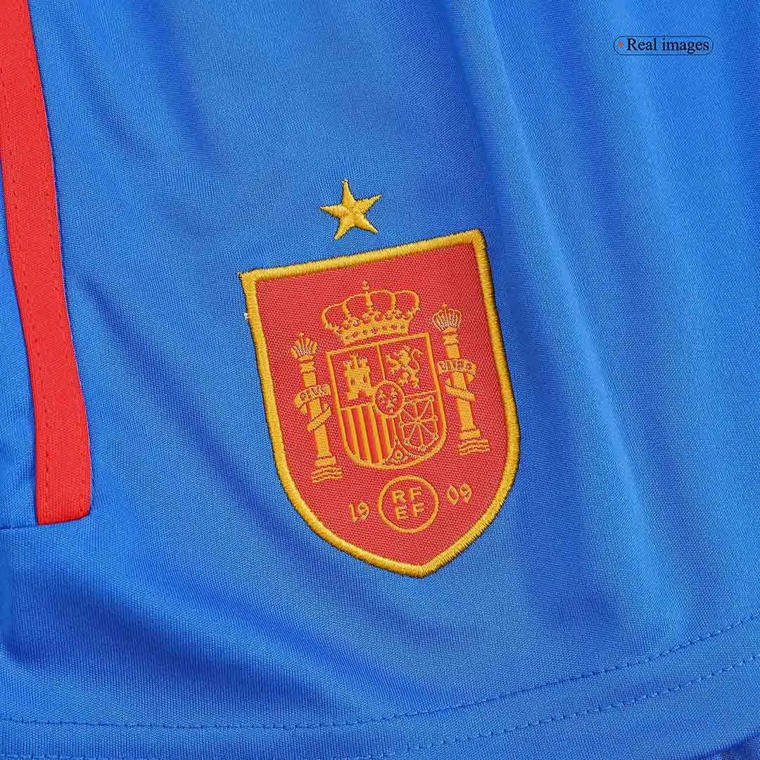 Spain Away Soccer Shorts 2022 — photo 7
