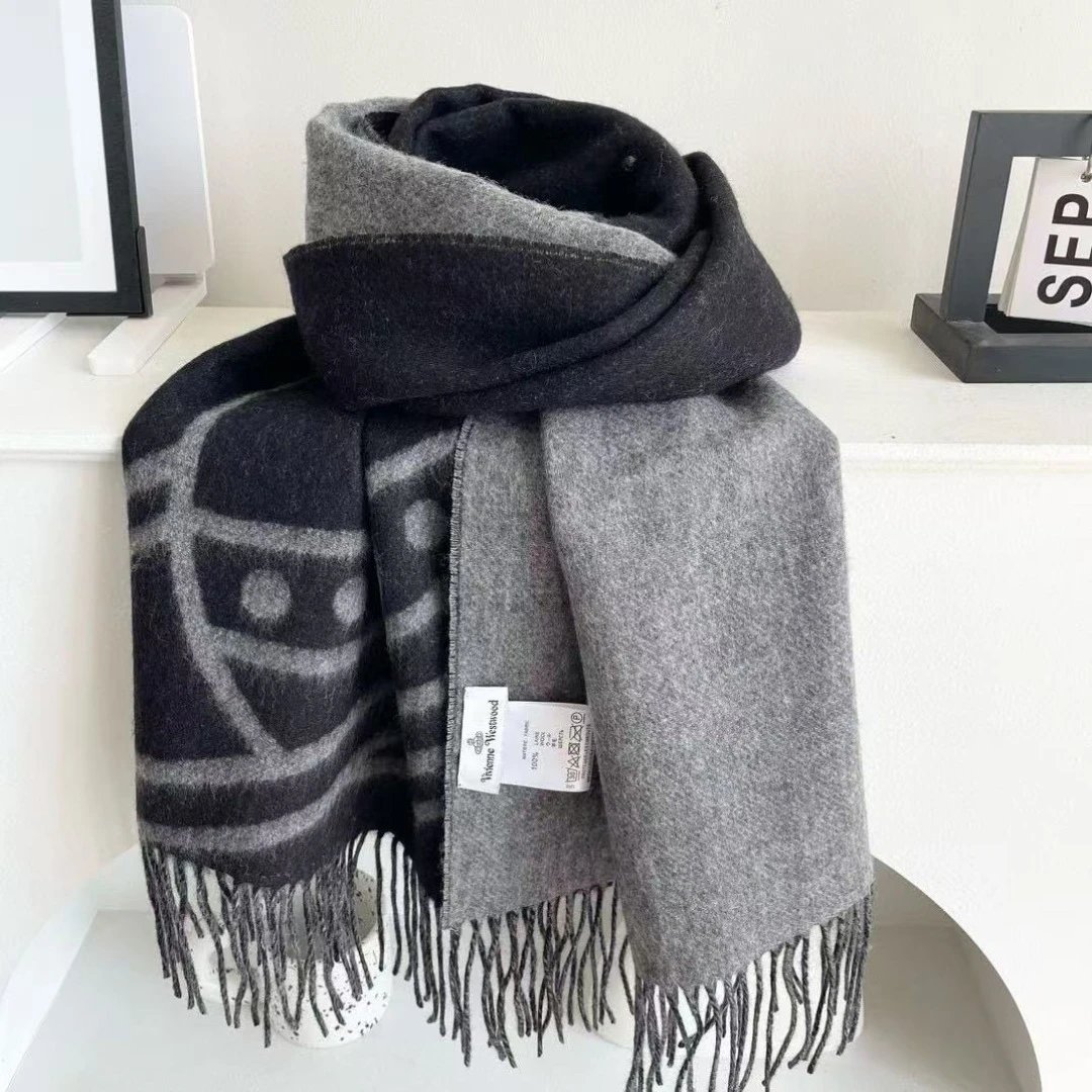 Vivienne Westwood Cashmere Wool Scarf Ver.G — Photo 6
