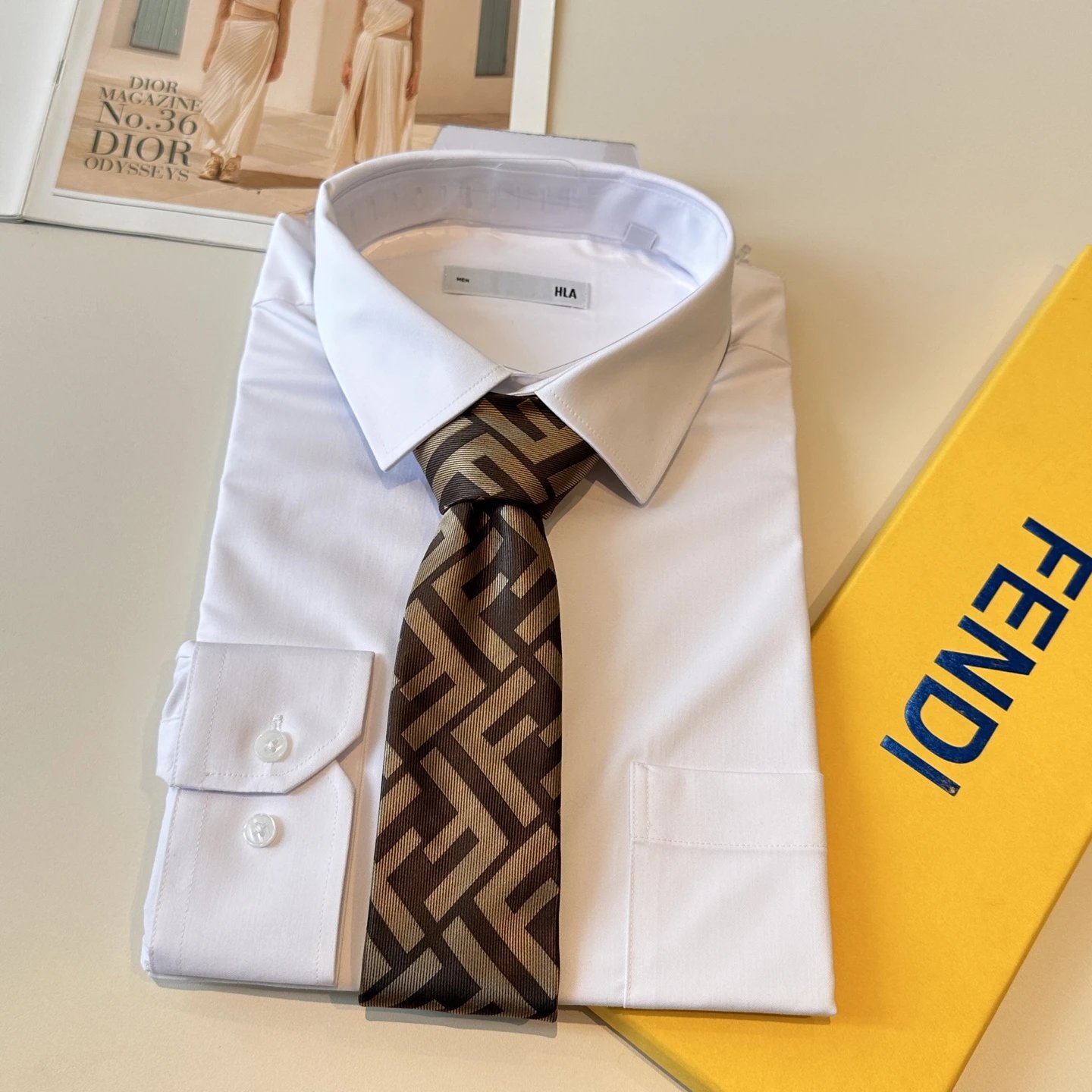 Fendi Silk Tie Ver.B — Photo 9