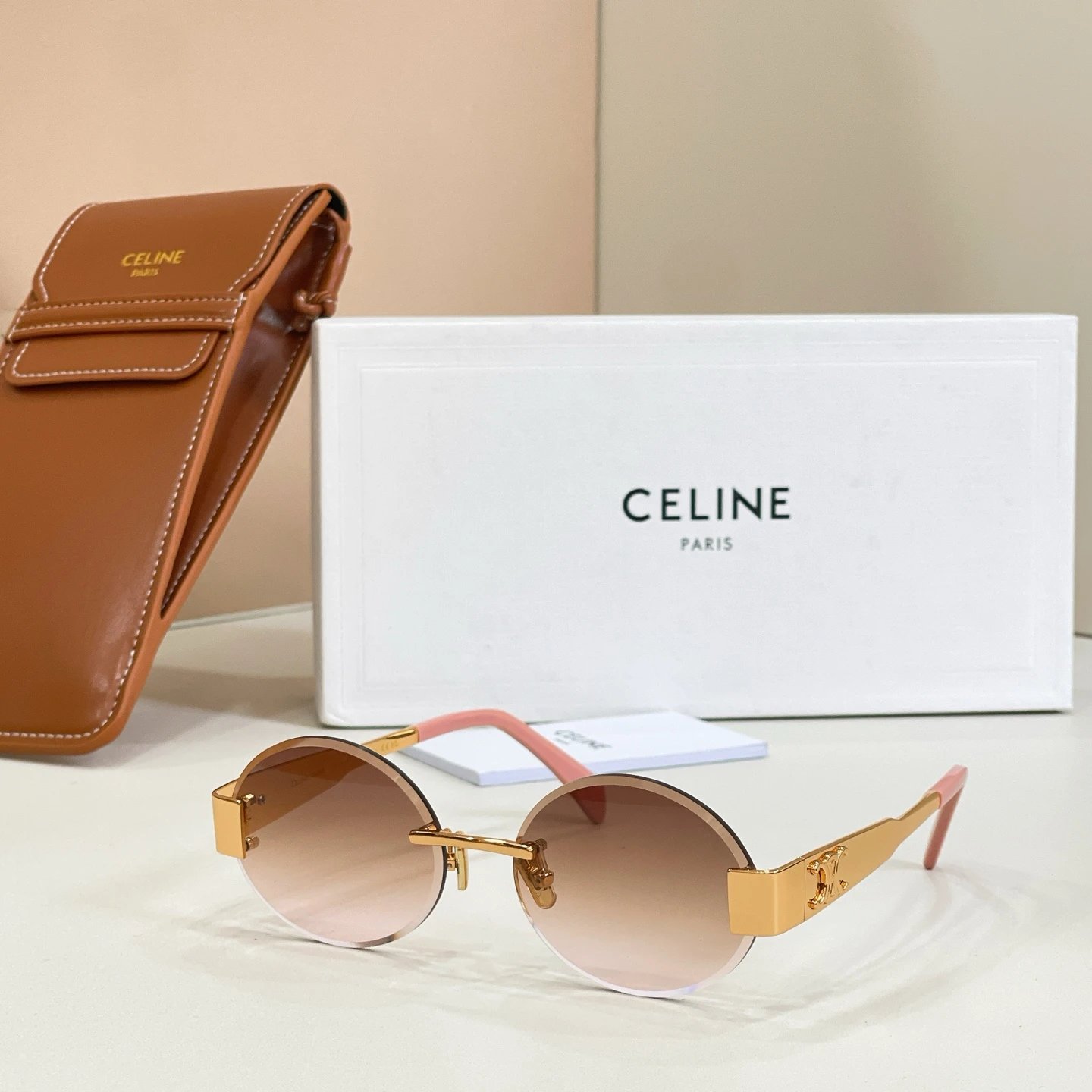 Celine CL42121U Sunglasses 56-17-142 — Zdjęcie 2