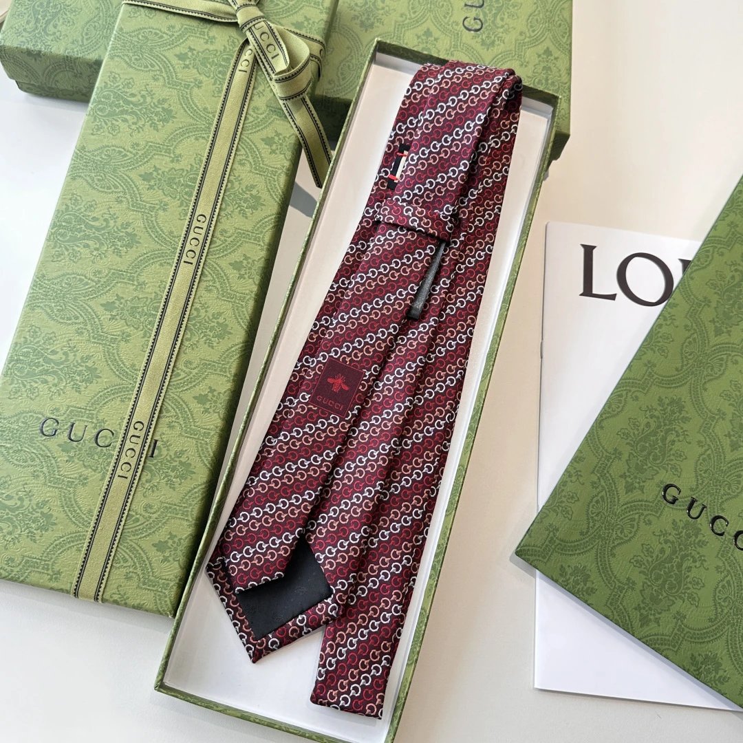 Gucci Silk Tie Ver.C — Zdjęcie 4