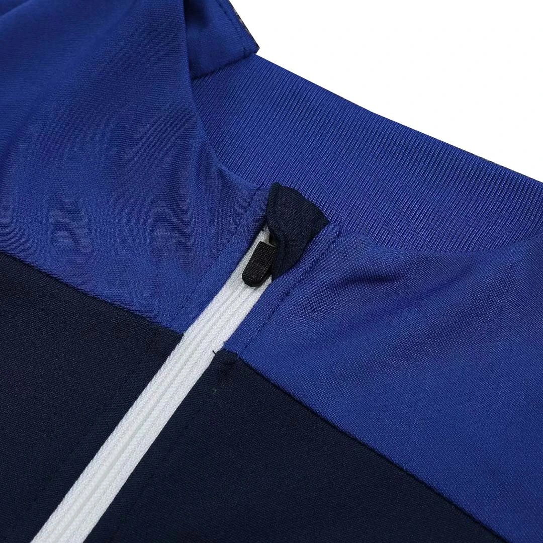 Al Nassr 2023 1 4 Zip Tracksuit 24 Blue Black — Zdjęcie 11