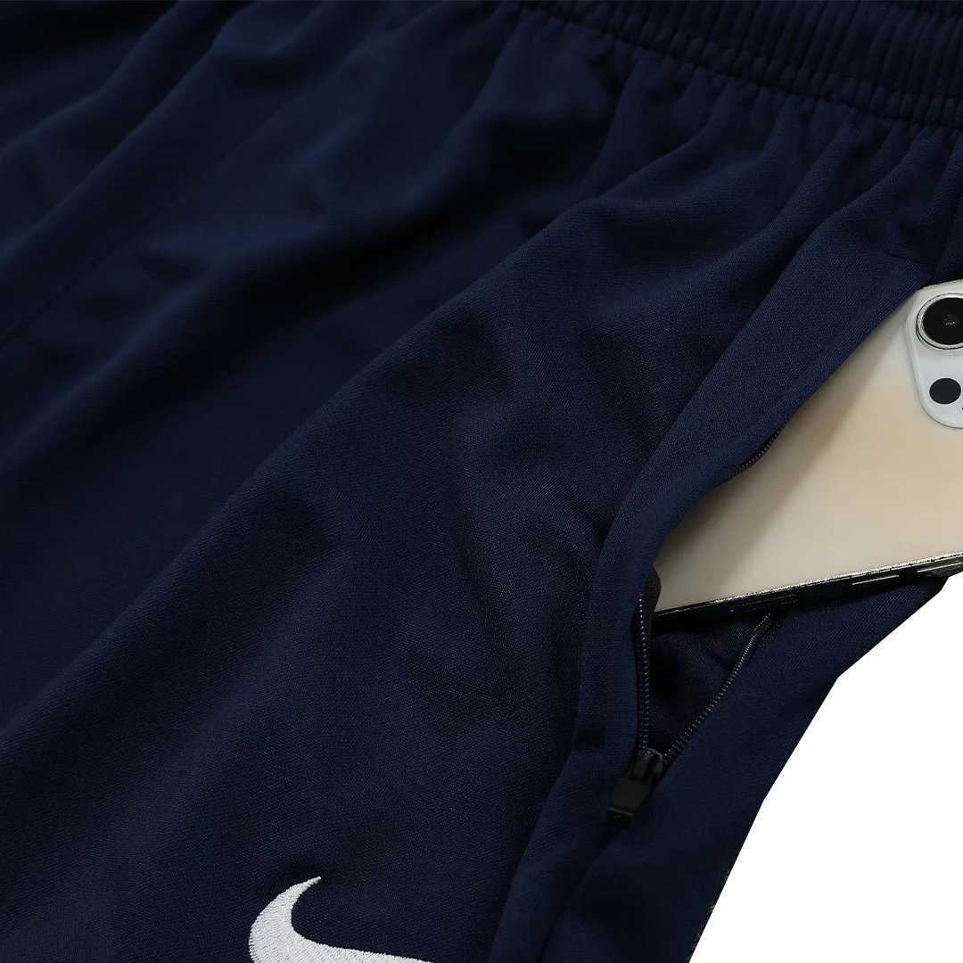 Al Nassr 2023 1 4 Zip Tracksuit 24 Blue Black — Zdjęcie 19