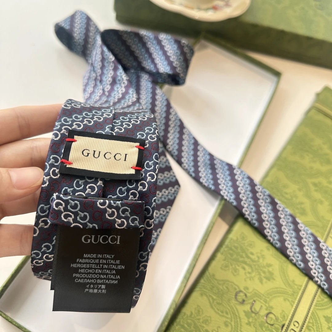 Gucci Silk Tie Ver.B — Zdjęcie 5
