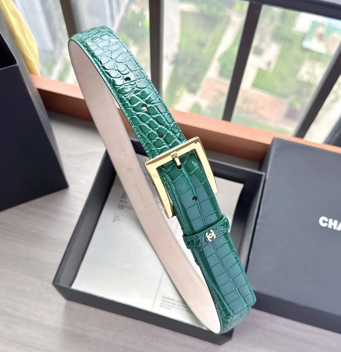 Chanel Leather Reversible Belt Ver.C — photo 3