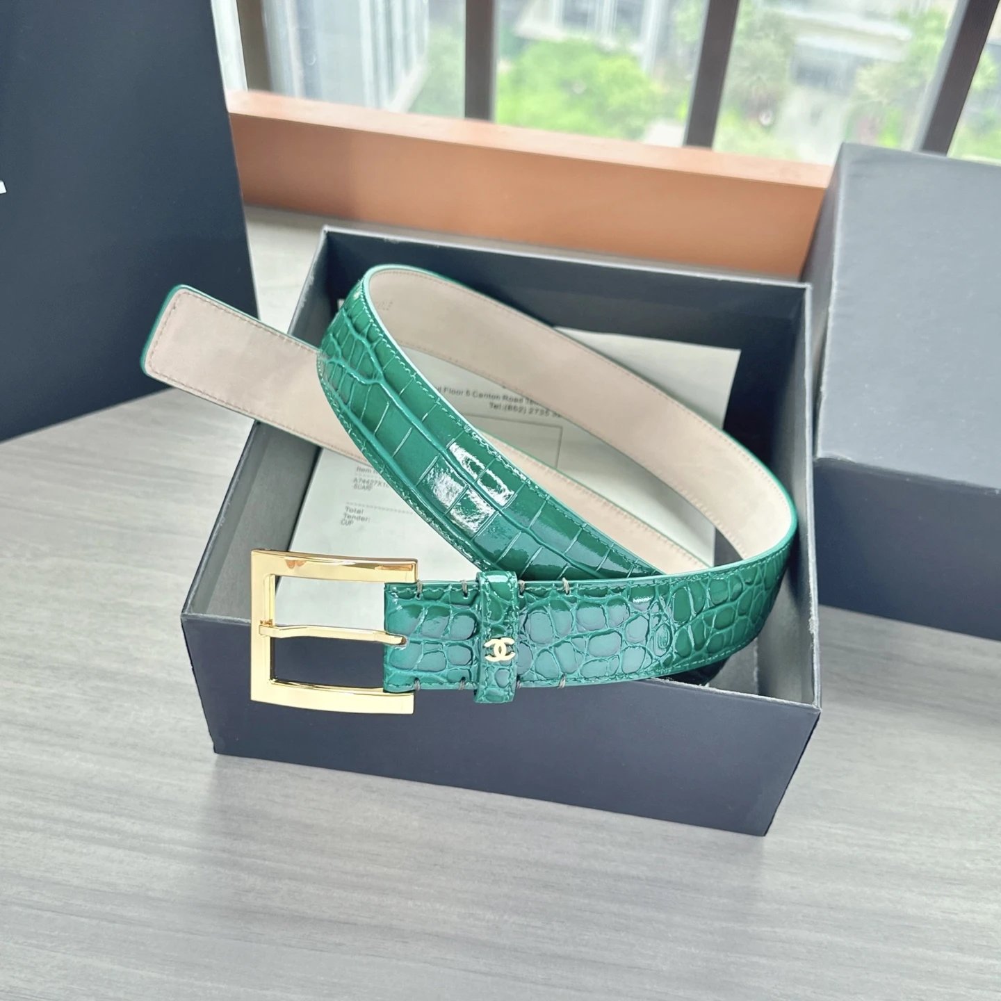 Chanel Leather Reversible Belt Ver.C — photo 2