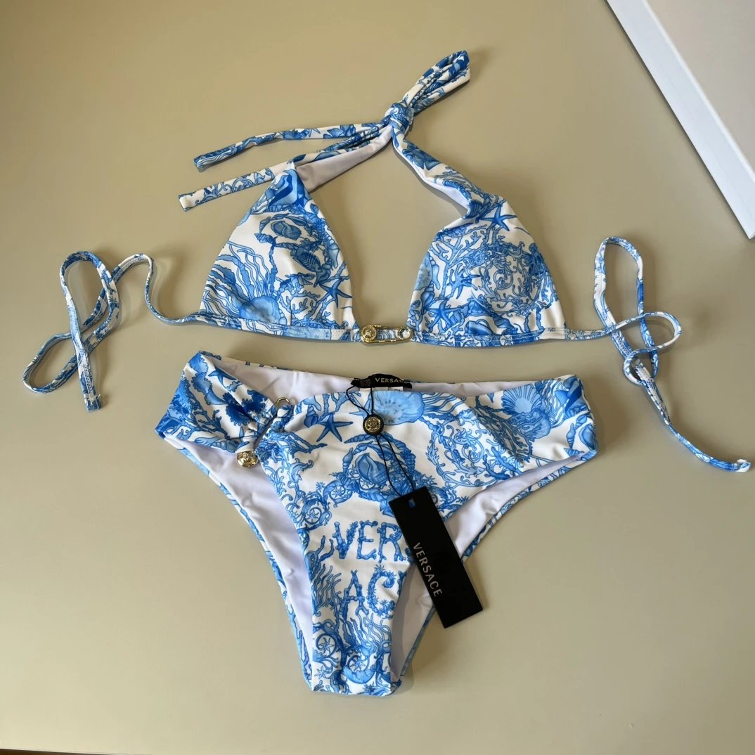 Versace One-Piece Two-Piece Swimwear — QC
