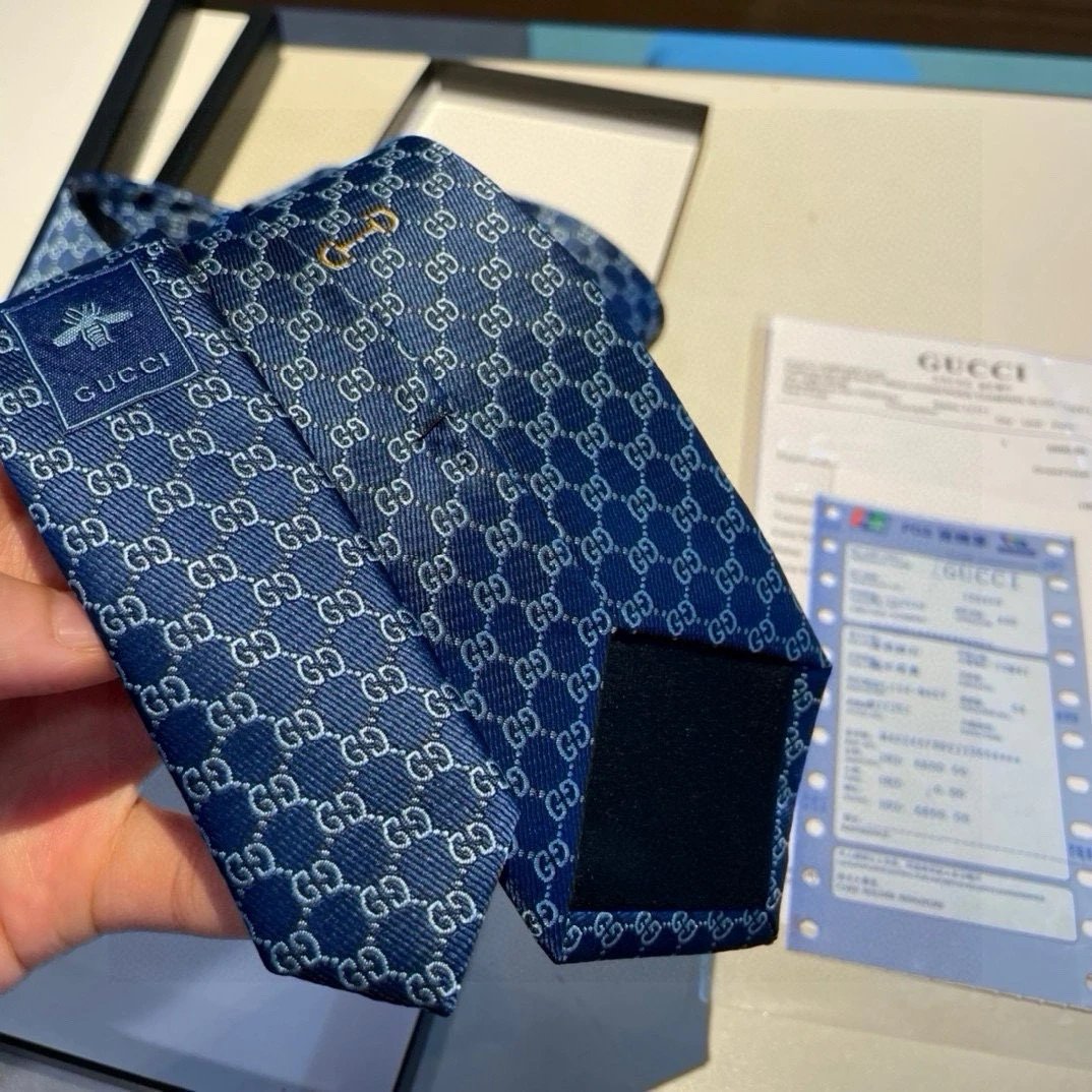 Gucci Silk Tie Ver.E — Zdjęcie 7