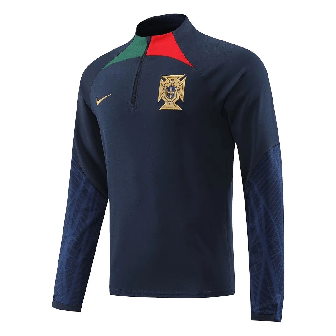 Portugal 2022 1 4 Zip Tracksuit Black — Photo 5