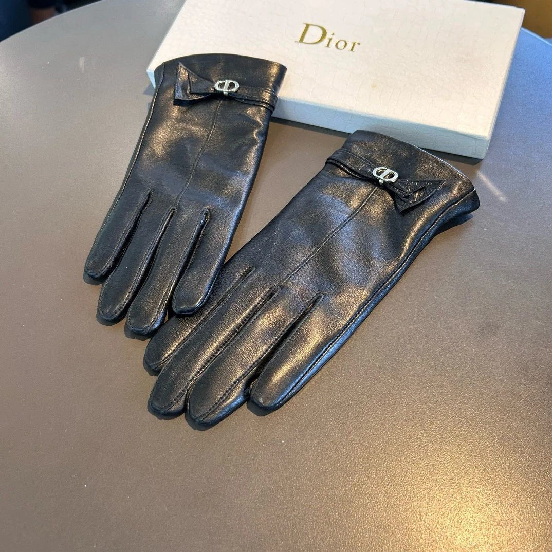 Dior Lambskin Cashmere Gloves Ver.E — Photo 9