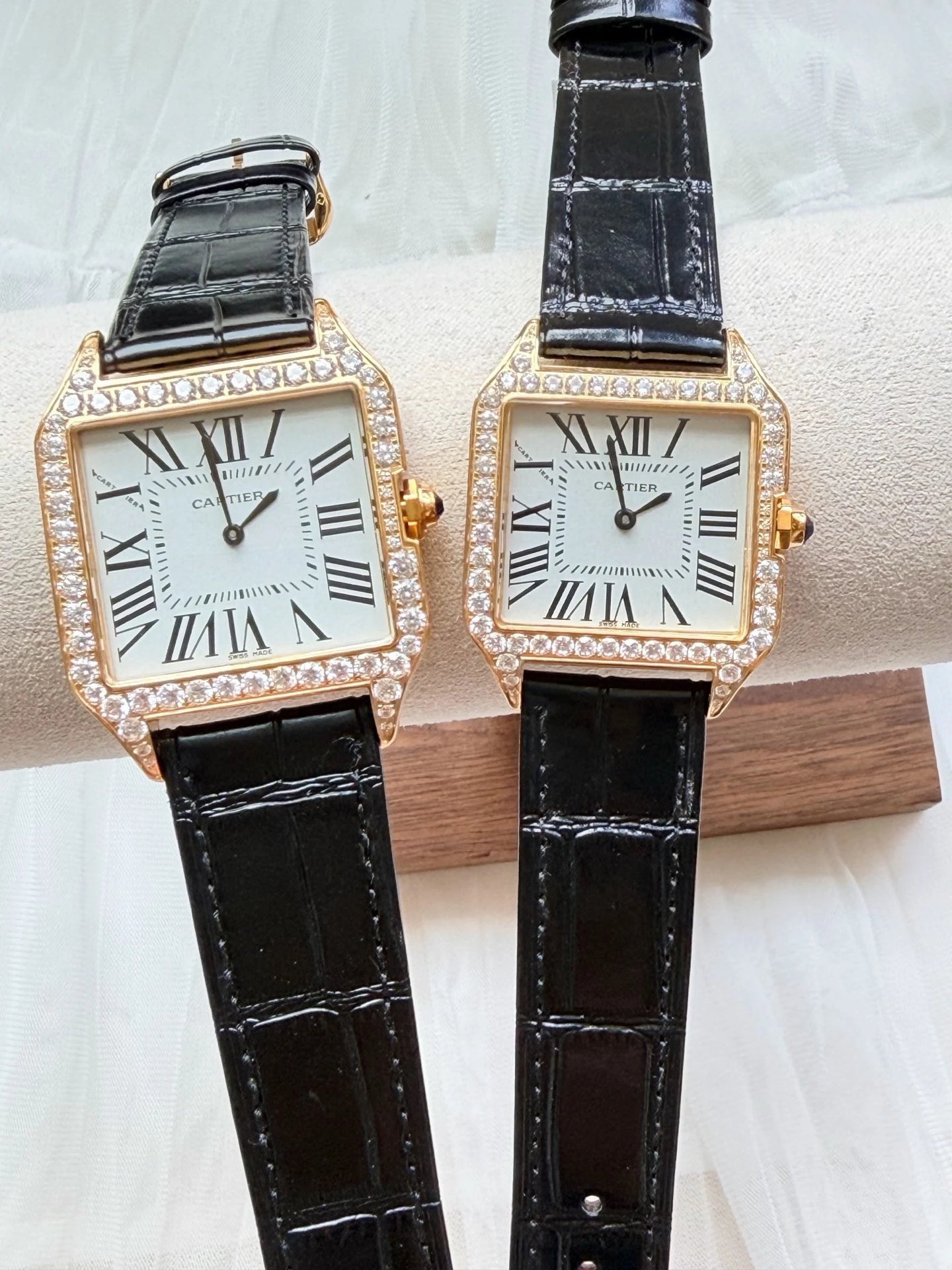 Cartier Santos Automatic Couple Watch 44mm — QC