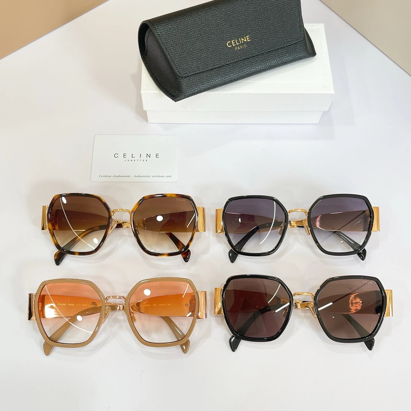 Celine CL47180U Sunglasses 56-21-145 — photo 9