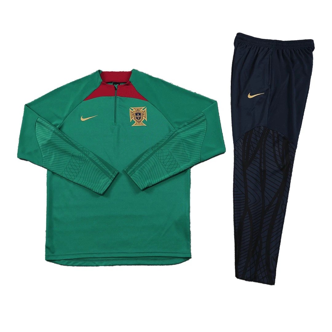Portugal 2022 1 4 Zip Tracksuit Green — Photo 18