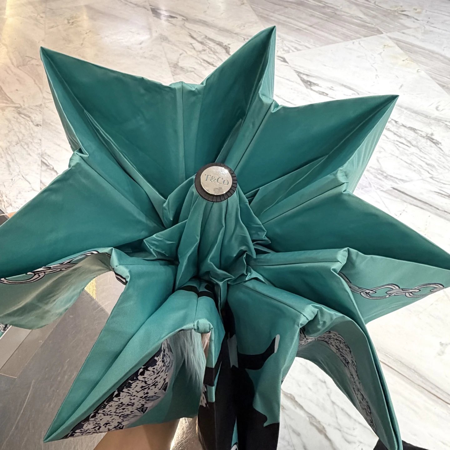 Tiffany UV Protection Folding Umbrella Ver.D — Photo 4